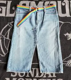 初期レア❗★未使用★HystericGlamour♥️スリット ベルト付スカート