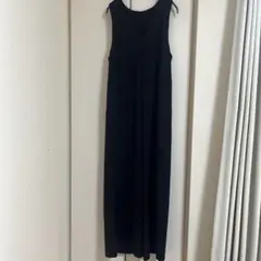 未使用タグ付き✨24SSセオリーリュクス オールインワン 黒 ワイド 036