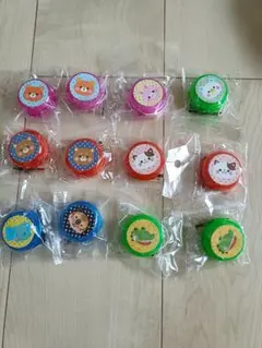 動物キャラクター ミニヨーヨー 12個セット