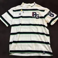 PEARLY GATES ストライプハイネックシャツ