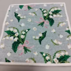 ▲こちらはＢ品・新品▼フェイラーハンカチ ピュールミュゲ シルバーグレー
