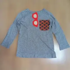 BREEZE 七分袖Tシャツ メガネモチーフ 120のサムネイル