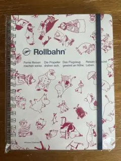 Rollbahn ムーミンショップ限定　ロルバーンポケット付きメモＬ