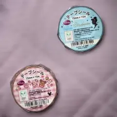 Disney シンデレラ マスキングテープ 2個セットのサムネイル