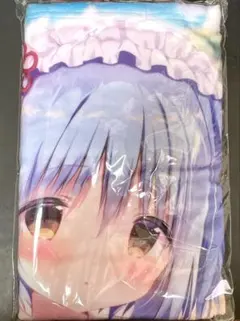 しらたまこ　C101 苺華ちゃんのひざまくら　BIGもふもふブランケット C101 しらたまこ 苺華 BIGもふもふ ブランケット あまショコ - メルカリ
