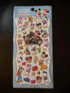 ミッキーアンドフレンズ　プチドロップステッカー