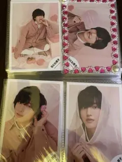 「美品」道枝駿佑 なにわ男子バレンタイン2022公式写真 7枚セット