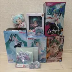 初音ミク　ずんだもん　しぐれうい　等　プライズフィギュア9点セット 初音ミク ずんだもん しぐれうい 等 プライズフィギュア9点セット