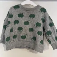 p.premier ピードットプルミエ　りんご　スウェット　80cm