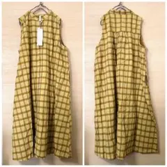 CLOUD NINE / check one-piece YE