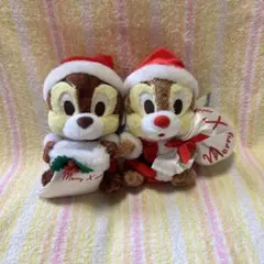 ディズニー チップ＆デール ぬいぐるみ クリスマス Store ストア