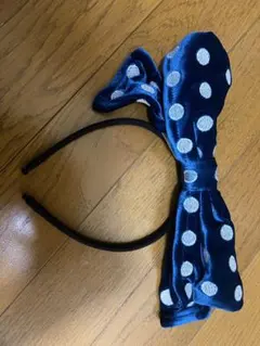 東京ディズニーランド　水玉カチューシャ