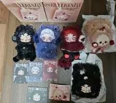 スカルパンダまとめ売りぬいぐるみマスコット ミニバッグセット