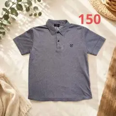 COMME CA ISM ポロシャツ 150A グレー