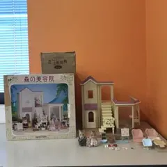 レア/希少　シルバニアファミリー 森の美容院 フ-01