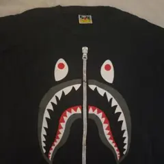 早い者勝ち金タグA Bathing Ape シャークデザイン Tシャツ Lのサムネイル