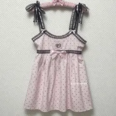 コリラックマ SPINNS 姫ギャル レースフリルワンピ キャミ ピンクのサムネイル