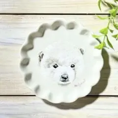 飾り皿〔柴犬〕直径9cm