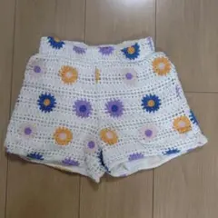 ザラベビー　花柄ショートパンツ　110センチ