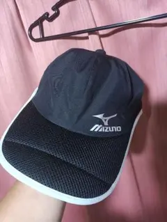 ど*ょ様 MIZUNOミズノ ゴルフキャップ ブラックのサムネイル