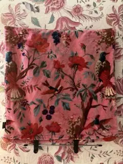 Francfranc 花と鳥　クッションカバー　フランフラン　シノワズリ