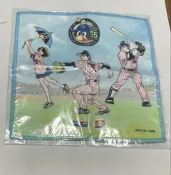 スワローズ×あだち充コラボDAY　オリジナルマイクロファイバークロス