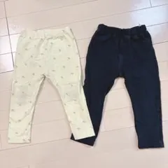 UNIQLO 赤ちゃん本舗 90cm 、95cm レギンス 2枚セット