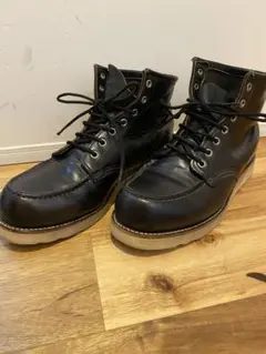 RED WING ワークブーツ ブラック モックトゥ 8179のサムネイル