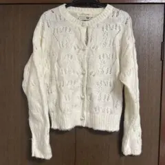 【最終価格】スナイデル パールボタンモヘアカーディガン