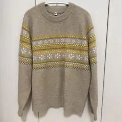 ユニクロ　スフレヤーン　ノルディック柄　150㎝