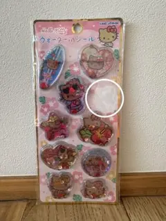 日焼けキティ　ウォーターインシール