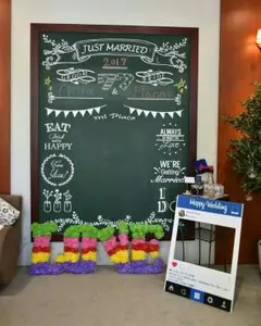 ウェルカムボード結婚式ウェルカムボード SNSパネル インスタフレーム ボード