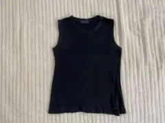 45rpm ノースリーブタンクトップ ブラックのサムネイル