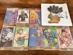 ジョジョの奇妙な冒険 カード　キーホルダー　セット　JOJO
