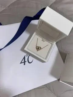 4°C【5月誕生石】シルバー ネックレス