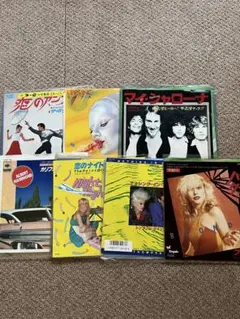 80’s EP 7枚　セット まとめて
