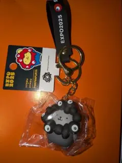 万博限定 黒ミャクミャク なりきりキーホルダー ポムポムプリン