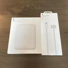 Apple純正 MagSafe3ケーブル 2本 + 96W 電源アダプタ 2個 - メルカリ