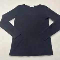 AZUL by MOUSSY ブラック Vネック 長袖・S
