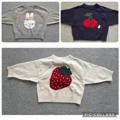 ミッフィ　ニット　セット　90サイズ