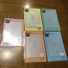 BTS ミニ　クリアファイル　5枚