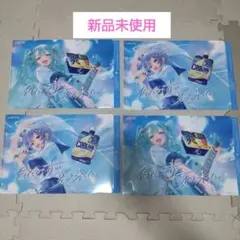 LOTTE 爽 クーリッシュ クリアファイル 4枚セット 初音ミク　星街すいせいのサムネイル