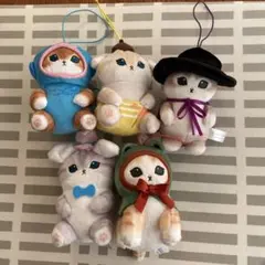 モフサンド　マスコットぬいぐるみ　5体セット