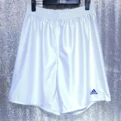 サッカー部　サッカー　パンツ　アディダス　ホワイト　L