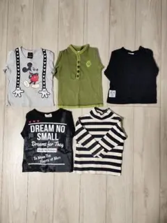 長袖Tシャツ 90サイズ 5点セット