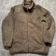 UNIQLO フリースジャケット XL ブラウン