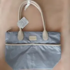 ILLUMS トートバッグ グレー×ベージュ