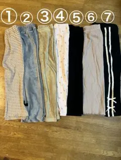 キッズ服 ボトムス 7点セット 100