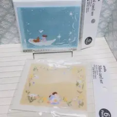 amifa Mini card set かもめと女の子2種セット　管理ケース3のサムネイル