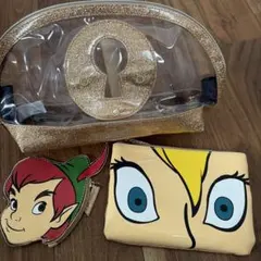希少✨海外製　ピーターパン ティンカーベル ポーチセット